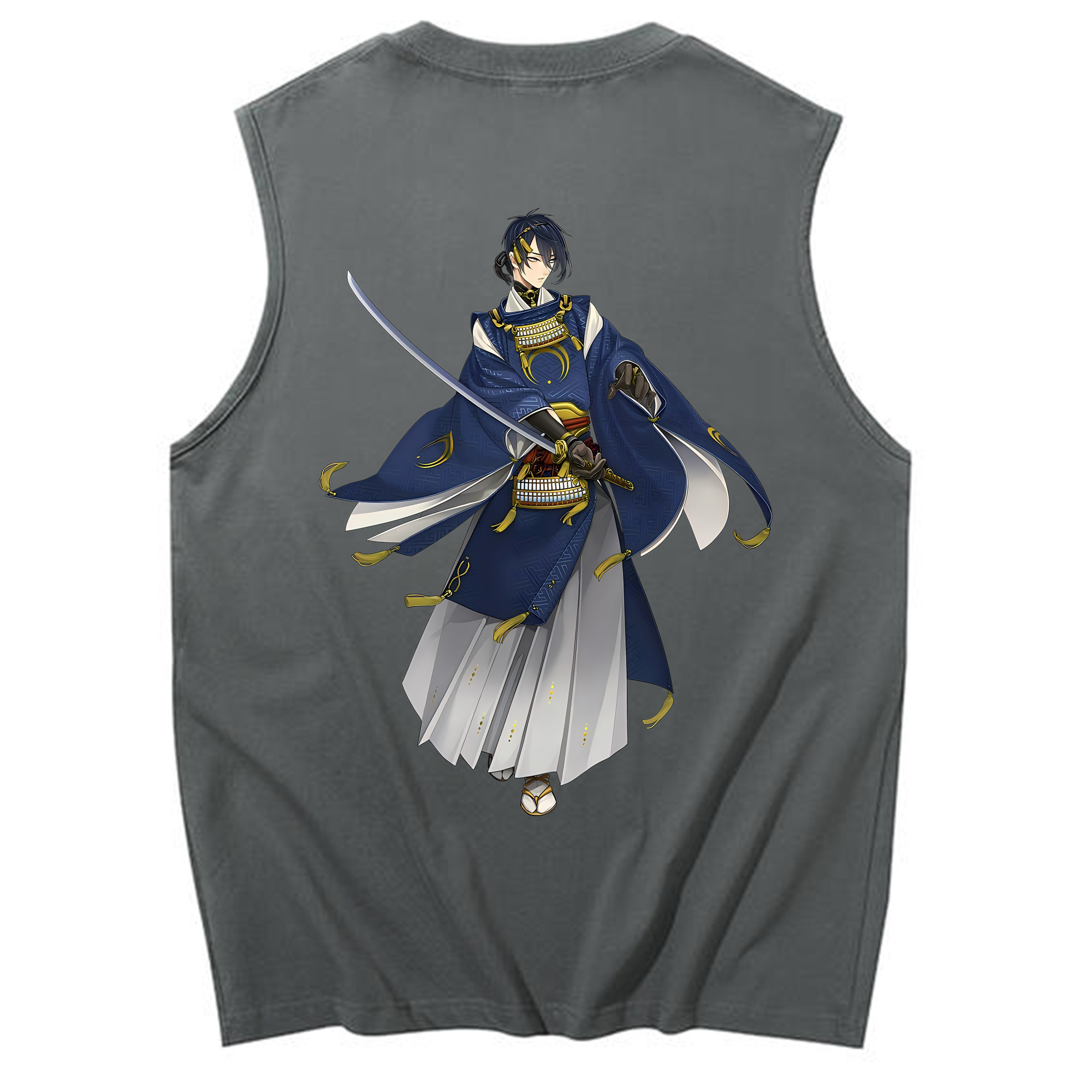 （画像用） 刀剣乱舞 Touken Ranbu コットン100％タンクトップ（背面プリント）